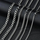 Durable Punk Steel Choker for Streetwear