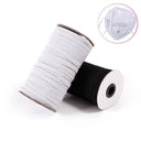 Nylon Elastic Bands White Black Straps for Sewing Durable