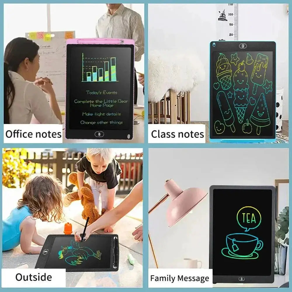 Kids LCD Drawing Tablet Eco Friendly Sketchpad Creativity