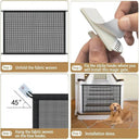 Breathable Pet Fence for Safe Indoor Use