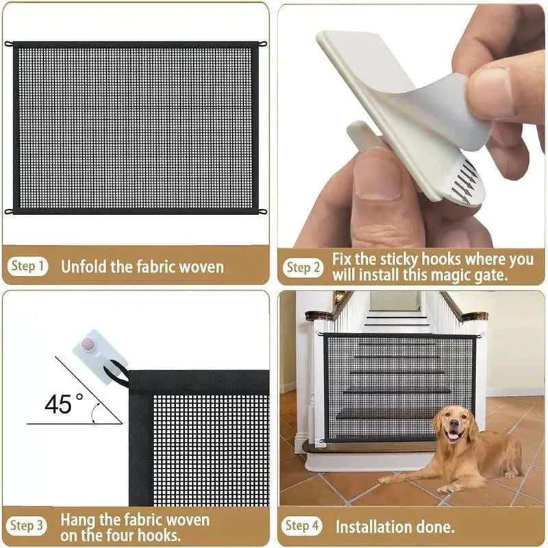 Pet Isolated Network Safety Fence Portable Breathable Durable