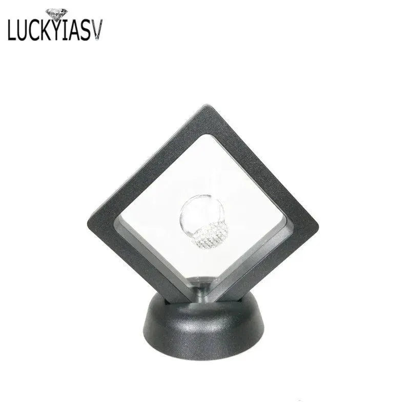 Suspended Floating Jewelry Display Case 7cm Pet Storage Box