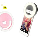Phone Clip-On Ring Light for Selfies