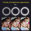 Phone Clip-On Ring Light for Selfies