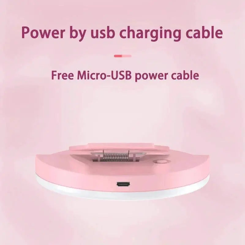 Adjustable LED Selfie Ring Light For iPhone Samsung Huawei