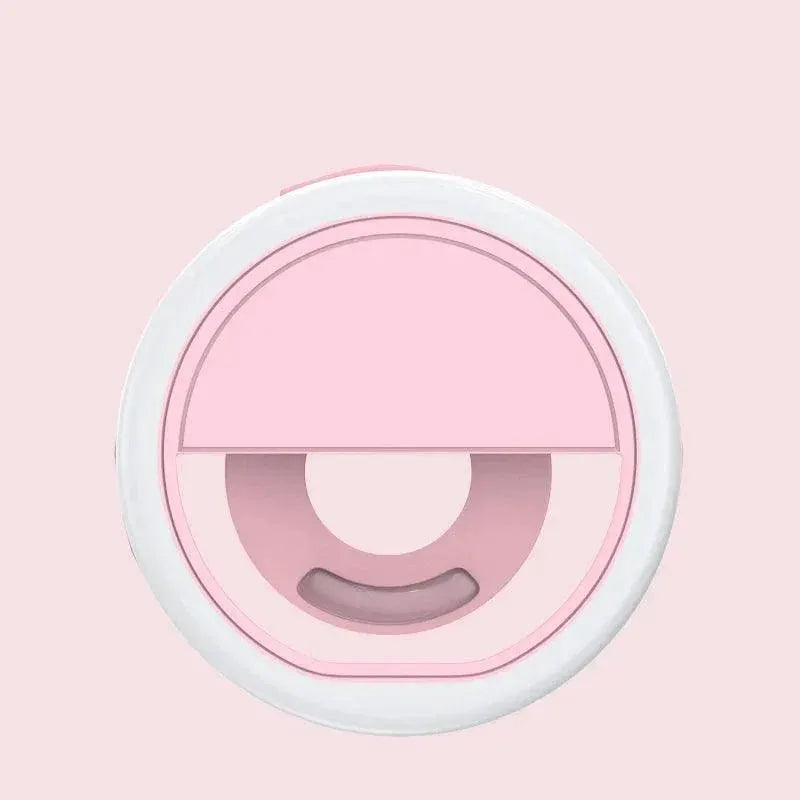 Adjustable LED Selfie Ring Light For iPhone Samsung Huawei