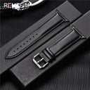 Luxury Calfskin Leather Apple Watch Band for Elegant Style