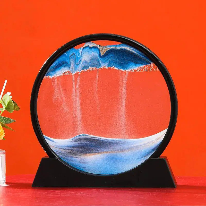 Deep Sea Sandscape Art Mesmerizing Office Decor Home Desk