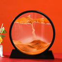 Calming Sandscape Art for Office Focus