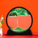 Calming Sandscape Art for Office Focus