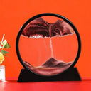 Calming Sandscape Art for Office Focus