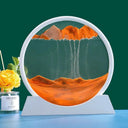 Calming Sandscape Art for Office Focus