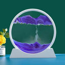 Calming Sandscape Art for Office Focus