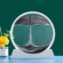 Calming Sandscape Art for Office Focus