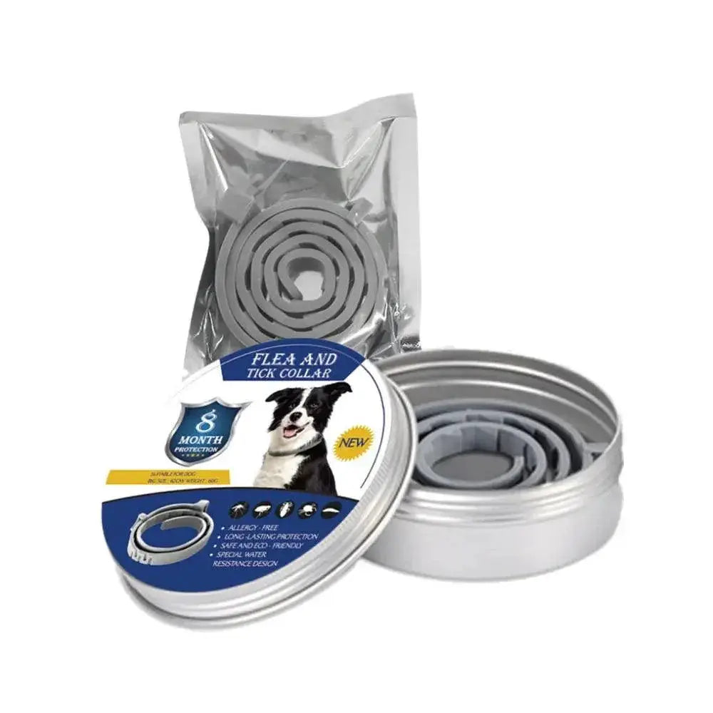 Adjustable Flea and Tick Prevention Collar for Dogs and Cats