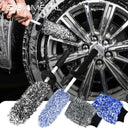 Car Wash Microfiber Gloves And Brushes Kit For Wheels