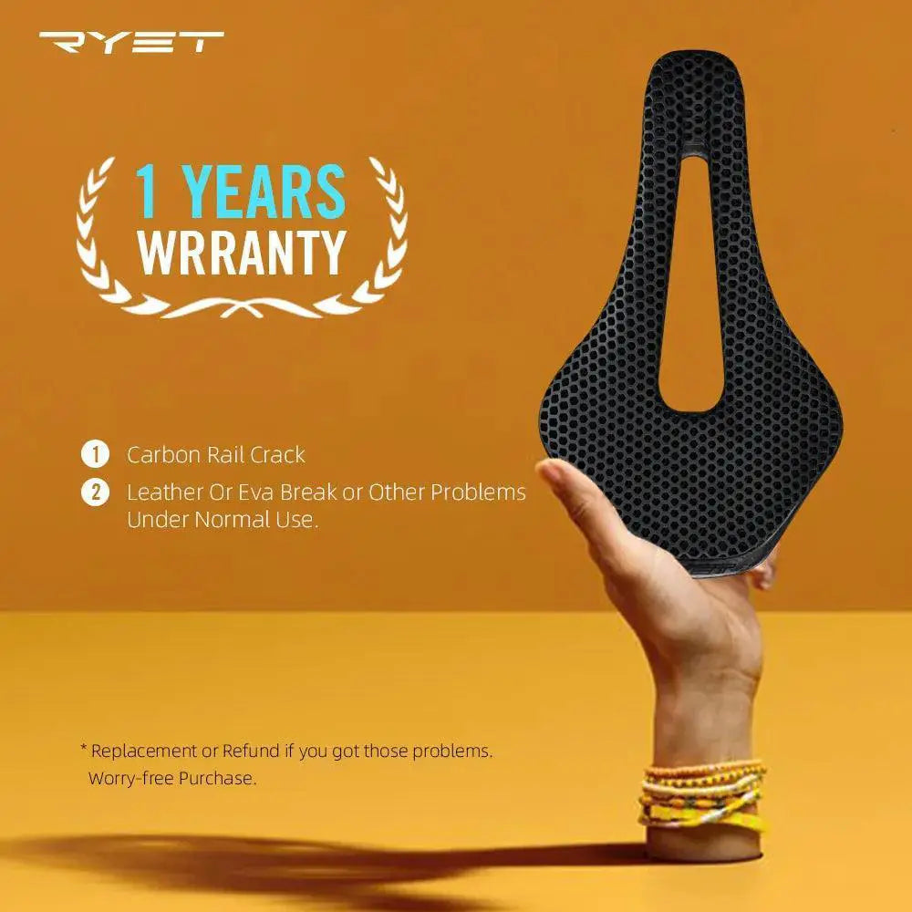 Ultra-Light 3D Carbon Fiber MTB Saddle for Comfort