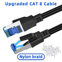 Cat 8 Ethernet Cable for High-Speed Use