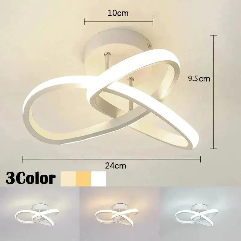 LED Chandelier Customizable Lighting for Bedroom and Dining