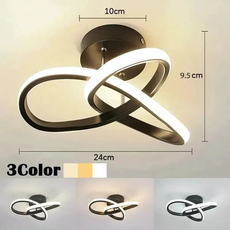 LED Chandelier Customizable Lighting for Bedroom and Dining
