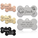 Durable Bone Dog ID Tag For Pets Safety