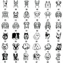 Durable Bone Dog ID Tag For Pets Safety