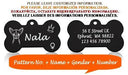 Durable Bone Dog ID Tag For Pets Safety