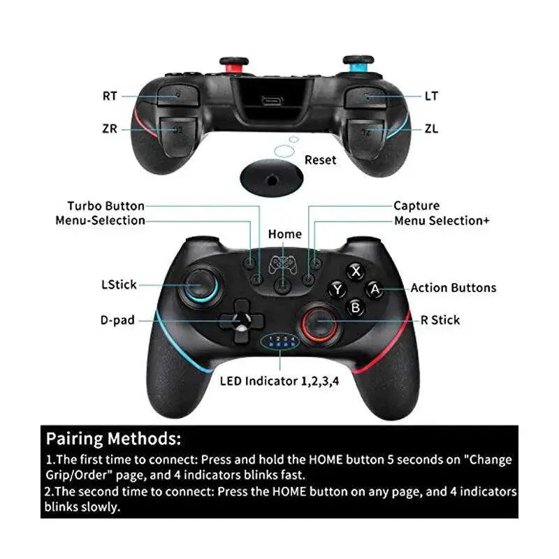 Data Frog Wireless Controller for Nintendo Switch Pro