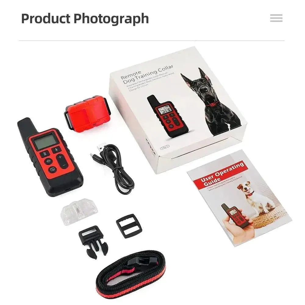 Electric Dog Training Collar Advanced Remote Control