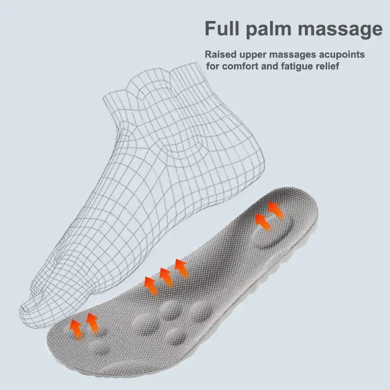 Latex Sport Insoles Ultimate Comfort And Arch Support
