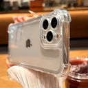 Luxury Clear Shockproof iPhone Case With Drop Protection