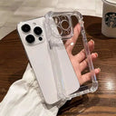 Luxury Transparent iPhone Case Shockproof Protection