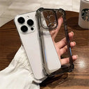 Luxury Transparent iPhone Case Shockproof Protection