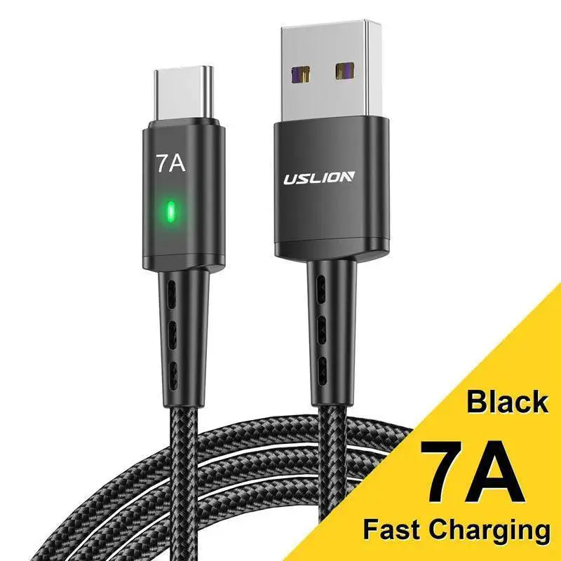 High Speed USB C Charger Cable for Samsung S22 S20 Xiaomi Mi