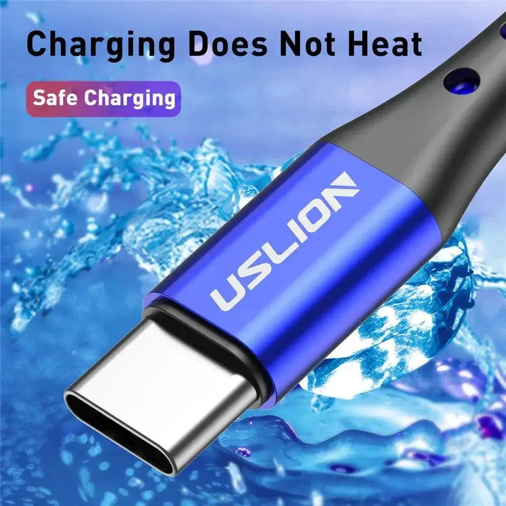 USB C Rapid Charger Cable For Samsung And Xiaomi Devices