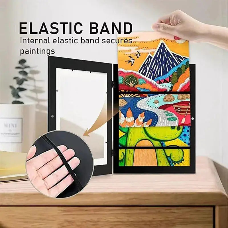Kids Magnetic Art Frame For Changeable Home Decor Display