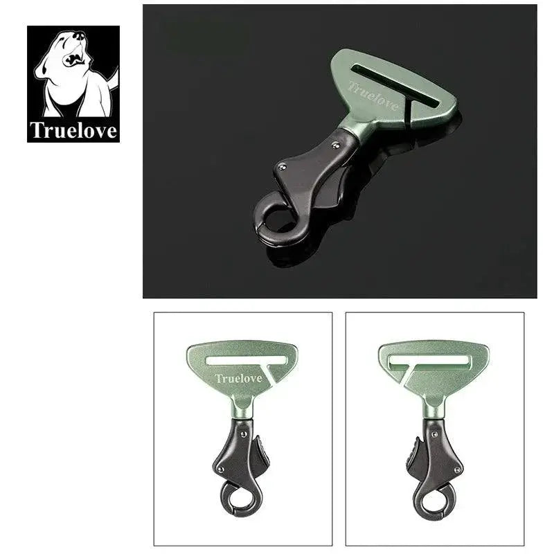 Truelove Pet Car Seat Belt Buckle Aluminum Alloy Secure