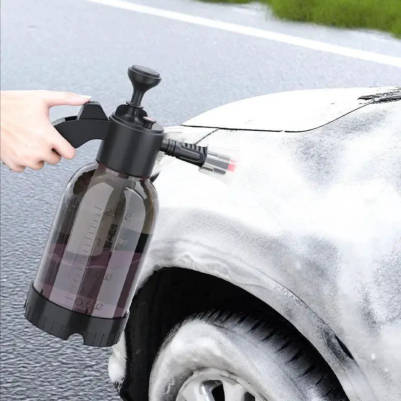 Hand Pump Foam Sprayer for Effortless Car and Home Cleaning