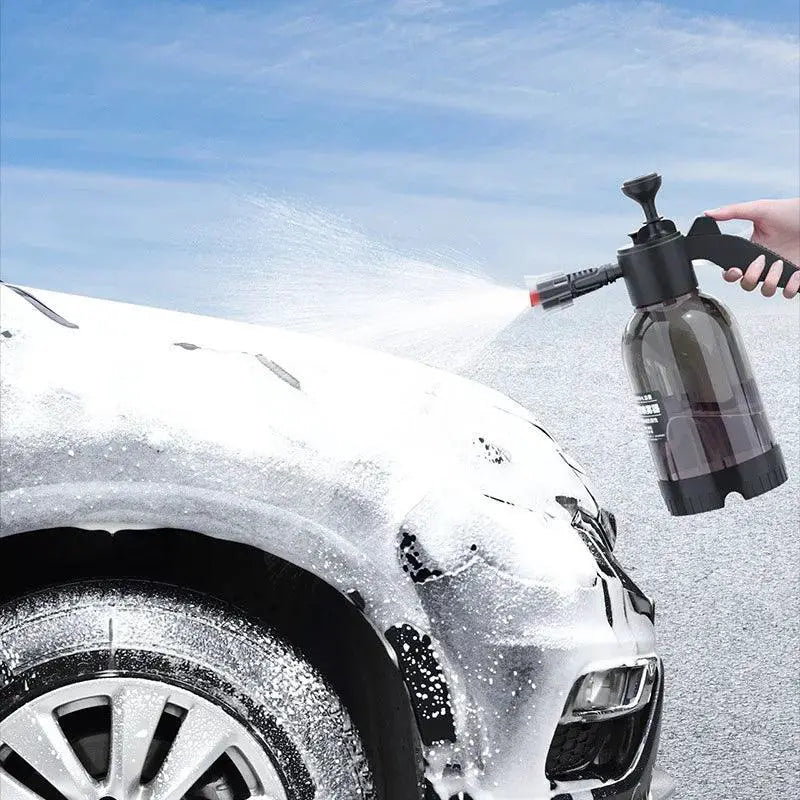 Hand Pump Foam Sprayer for Effortless Car and Home Cleaning