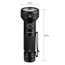 IF22A LED Flashlight USB Rechargeable Torch 2100 Lumens