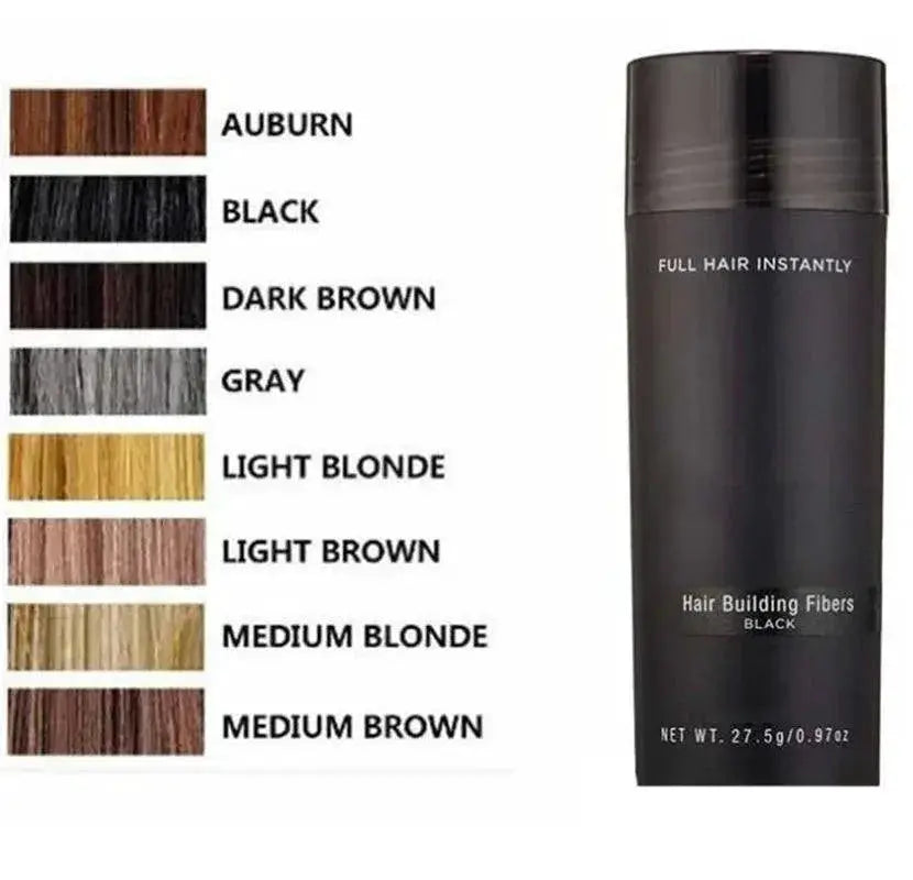 Instant Keratin Hair Fibers for Fuller Hairline Boost