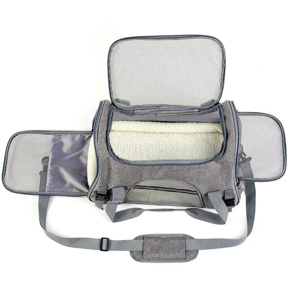 PawVoyage Pet Traveler Backpack Reflective Safety Gear
