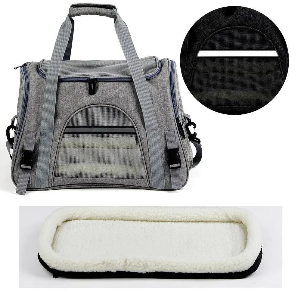 PawVoyage Pet Traveler Backpack Reflective Safety Gear