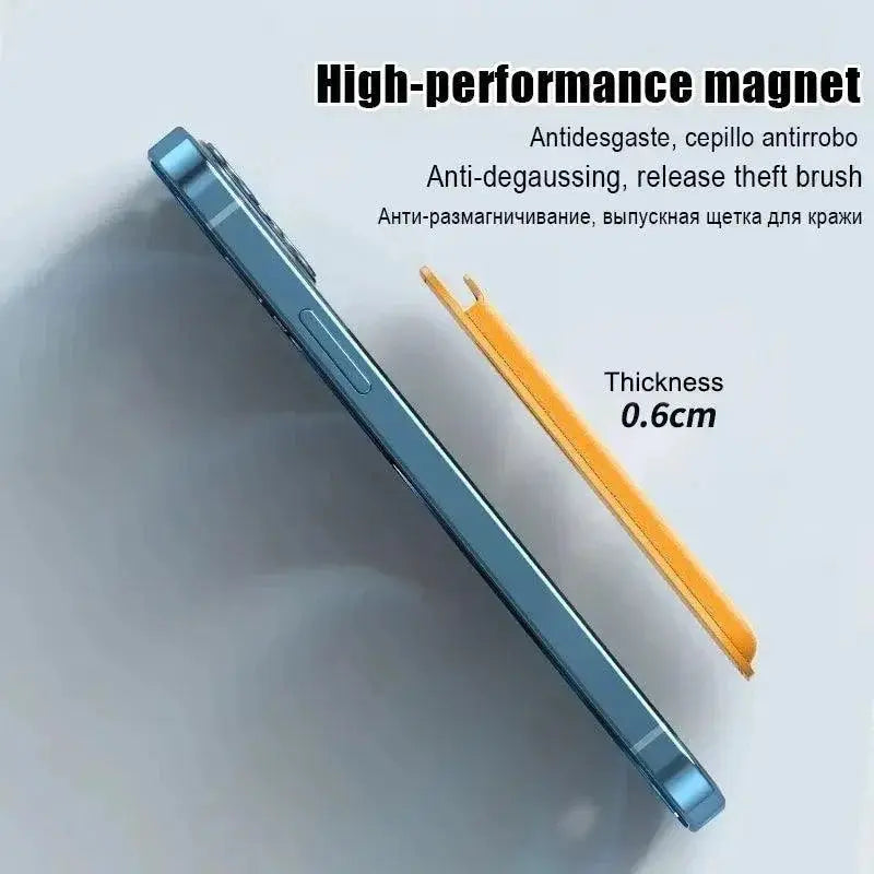 Luxury Leather MagSafe Wallet Case for iPhone Pro Max