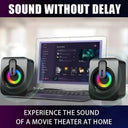 Immersive 3D Desk Speaker for PC Audio