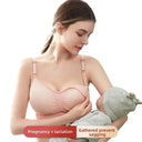 Seamless Plus Size Nursing Bra for Moms