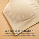 Seamless Plus Size Nursing Bra for Moms