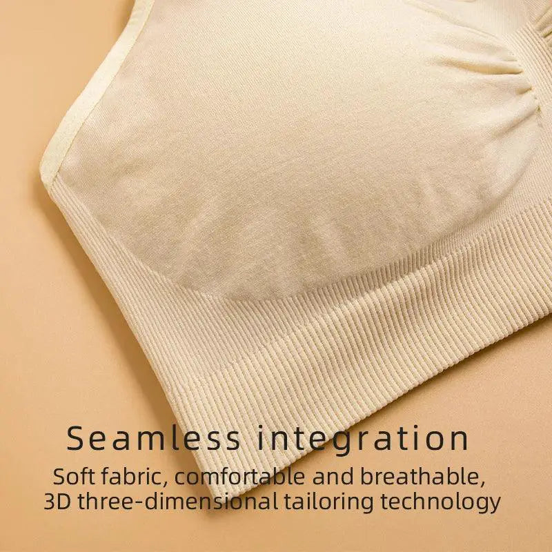 Plus Size Nursing Bra Seamless Comfort Support For Moms