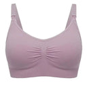 Seamless Plus Size Nursing Bra for Moms