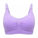 Seamless Plus Size Nursing Bra for Moms